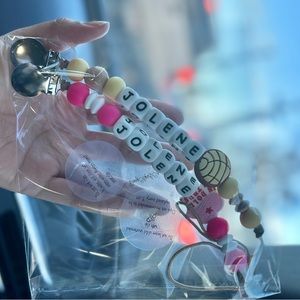 Customizable pacifier clips/ teethers